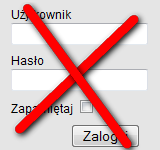 Zakaz logowania